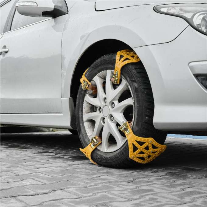 snehové reťaze auto